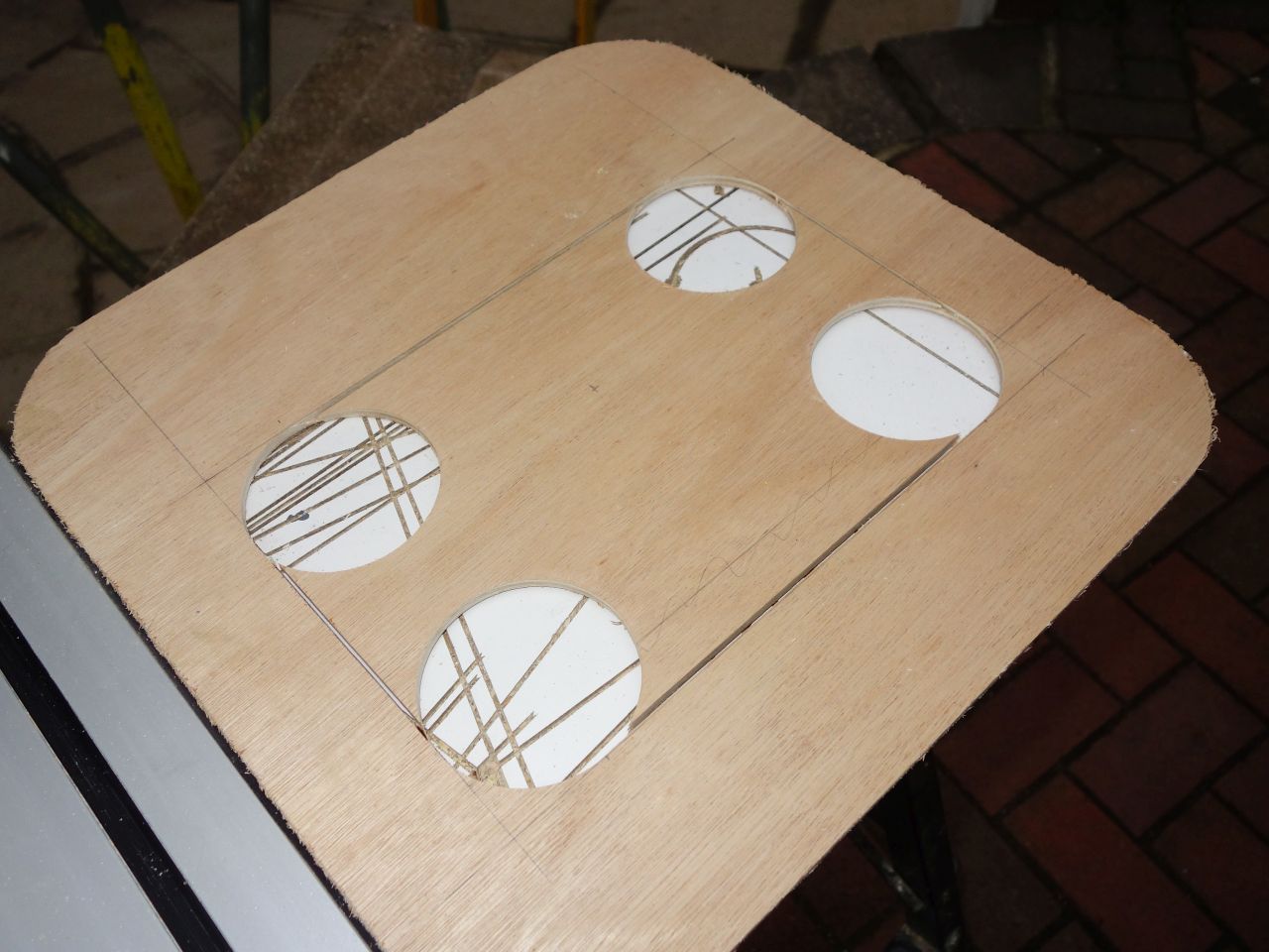 Hatch templates laid out