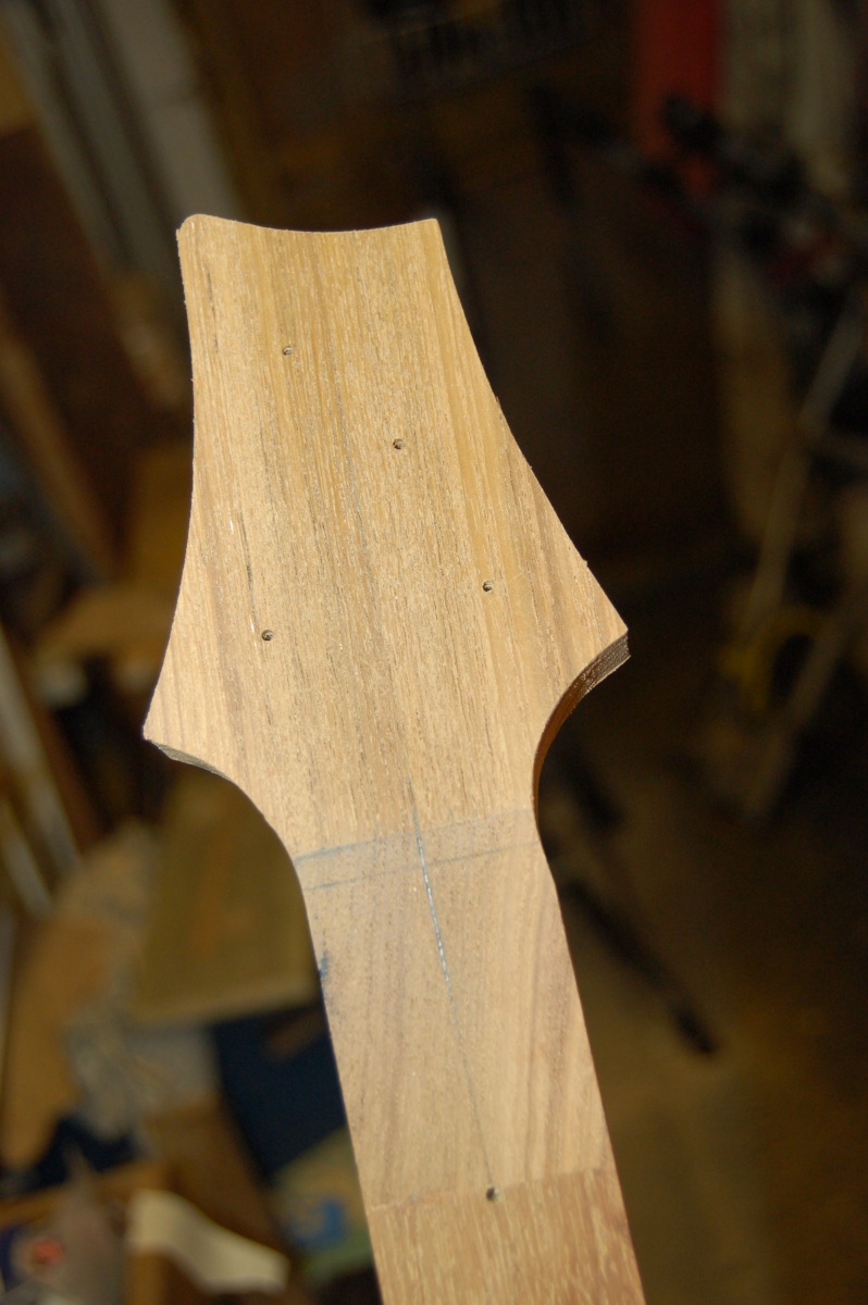 headstock with over cut on right
