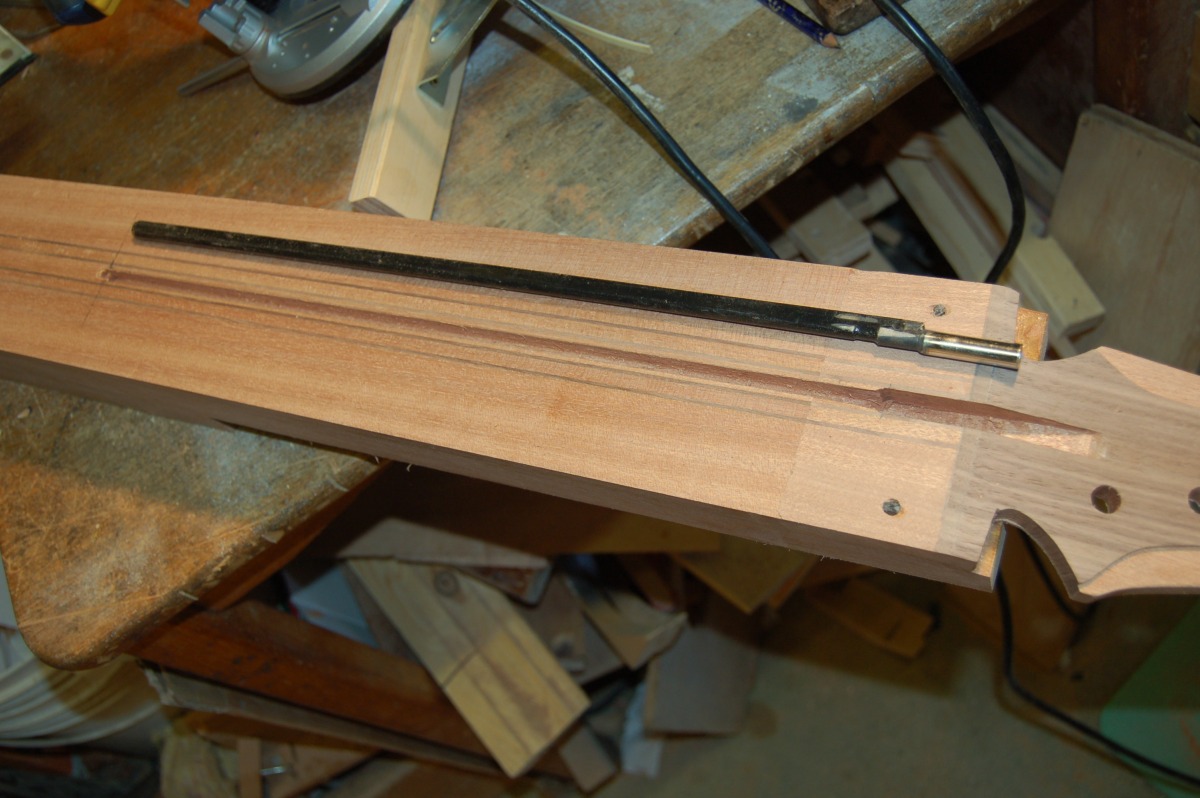 truss rod and slot