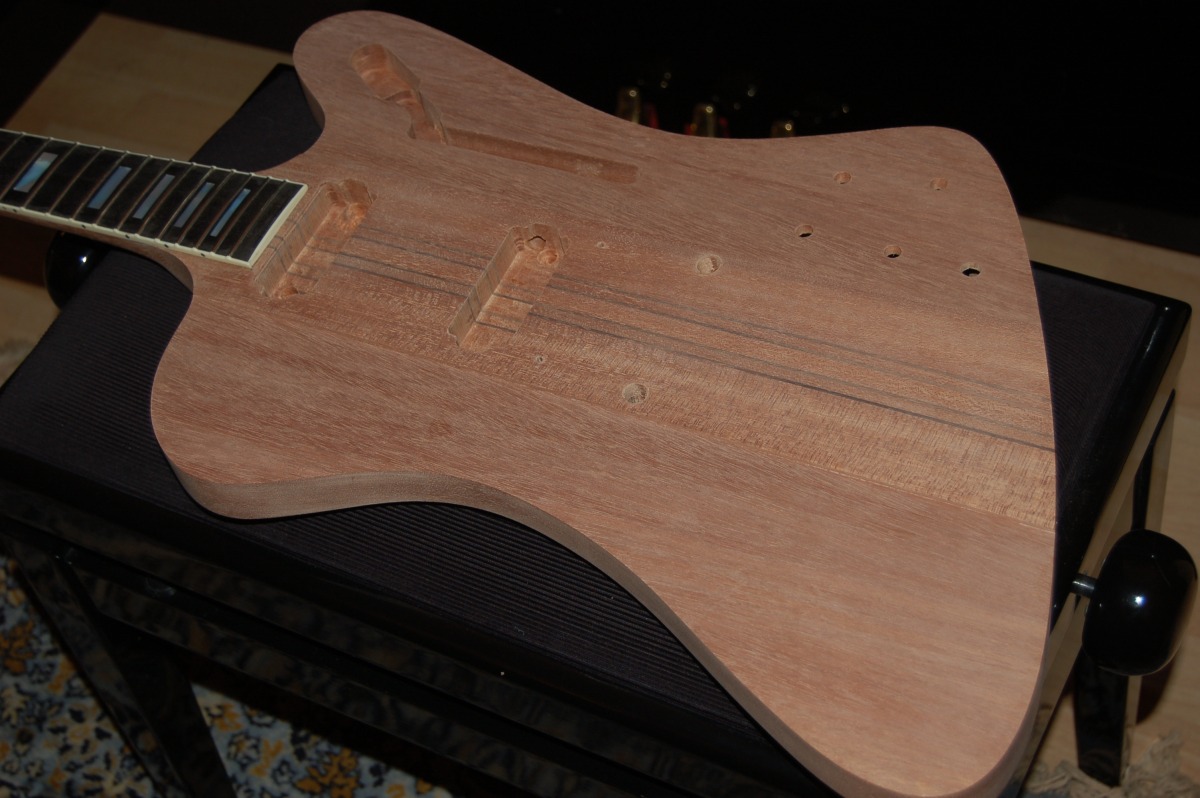 sanded body - front