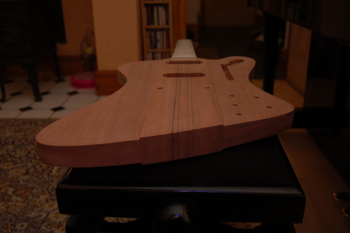 sanded body from the base