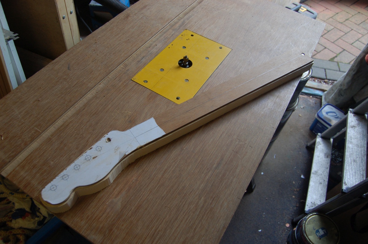 headstock template