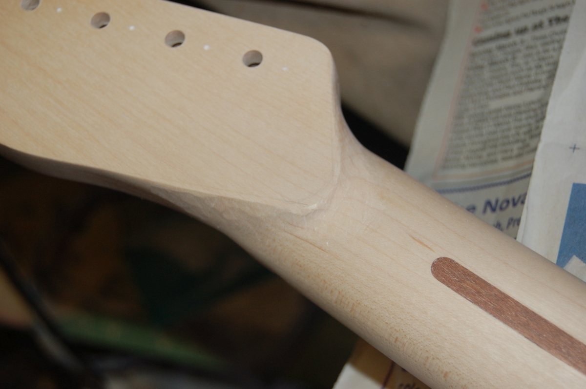 improved headstock transition