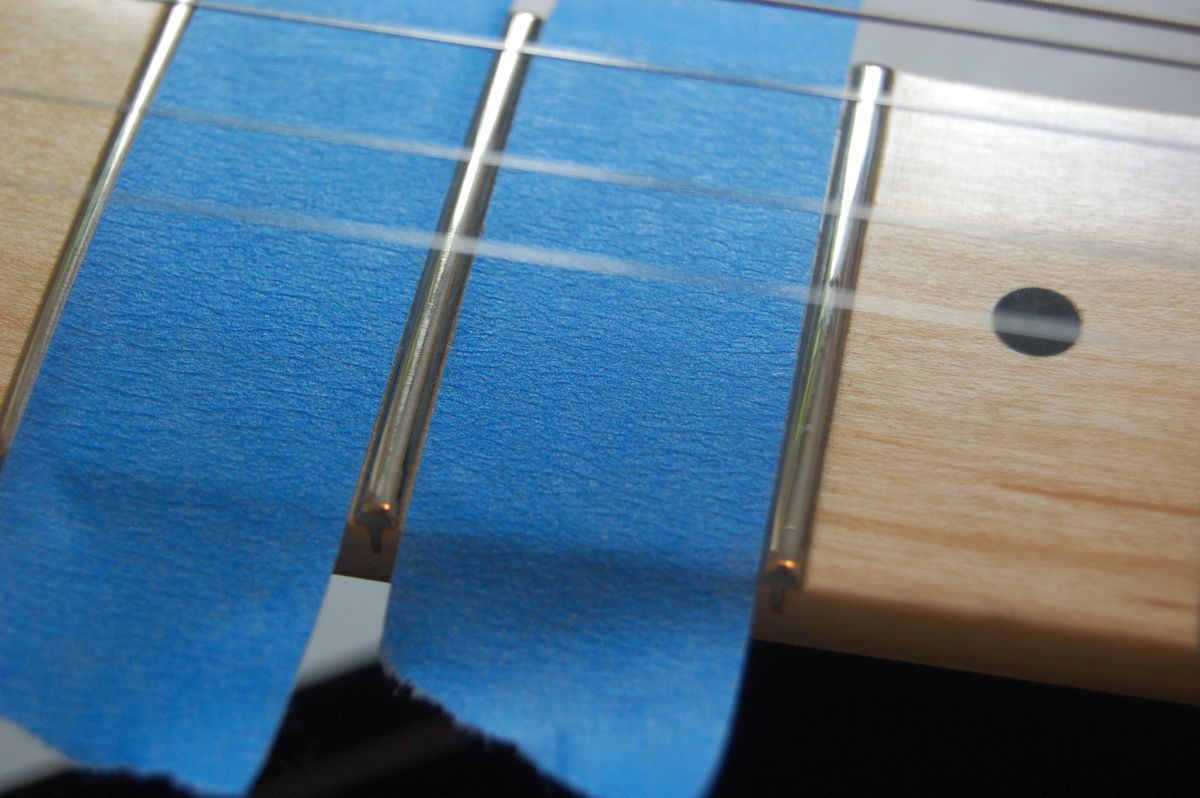 fret polishing before and after
