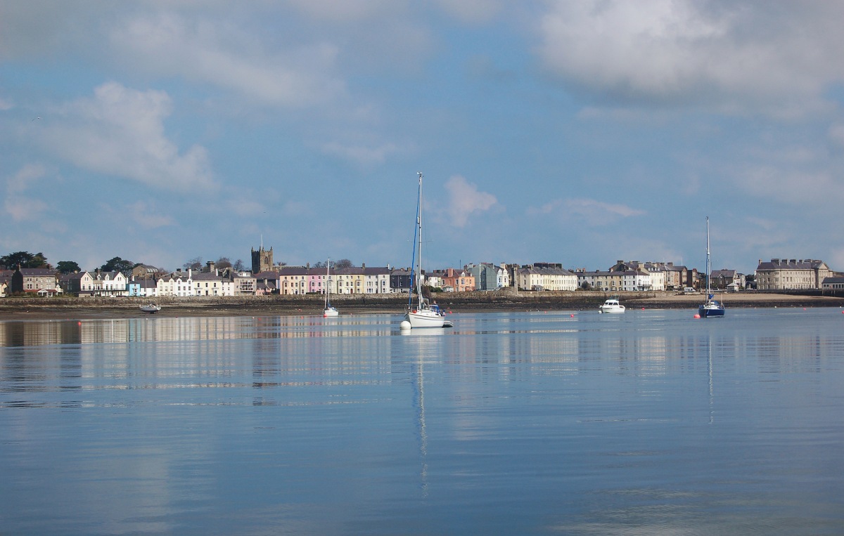 another view of Beaumaris from the Menai Strait